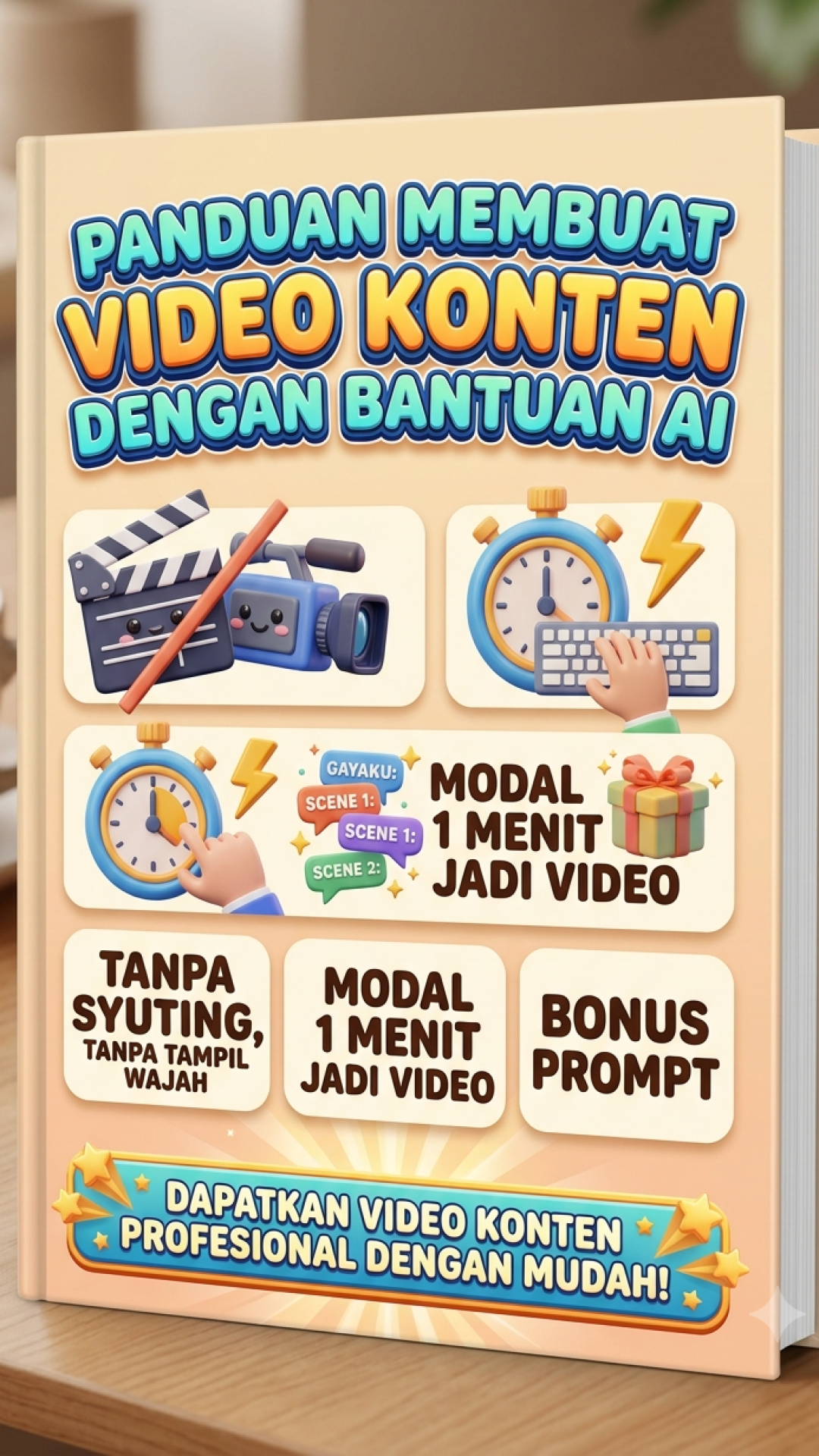 Panduan Membuat Video Konten Dengan Bantuan AI